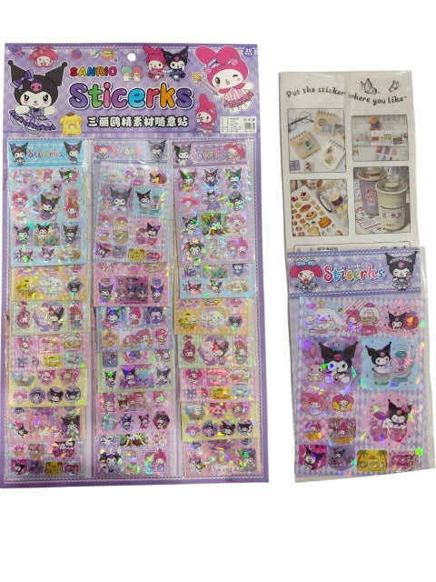 CL3-STIKER X 20 PCS KUROMI