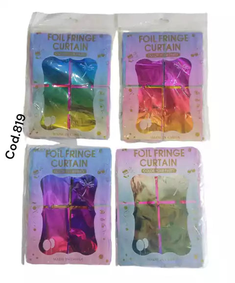 CL3-CORTINA CUMP/ CUADRADO METALIZADO