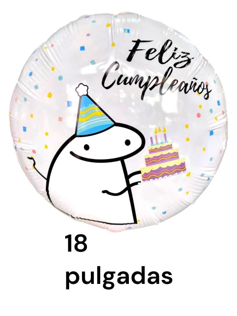 GLOBOS X10 UNIDADES DE 18 PULGADAS FLORK