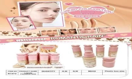 BASE DE MAQUILLAJE ROMANTIC RAIN (HT- 2795)