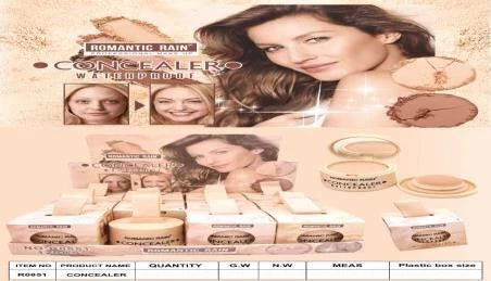 MINI POLVO COMPACTO ROMANTIC RAIN (HT-2816/COD. 9512)