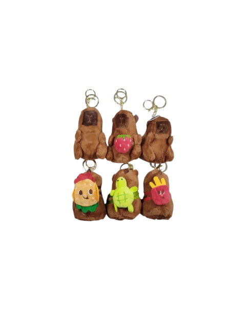 GMF-Llaveros de CAPIBARA PELUCHE ( Ht- 1995)