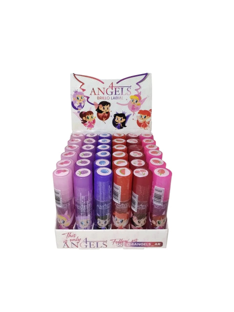 GMF-Brillo de labios 4 ANGELES (COD. 86408)