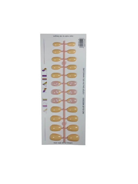 UÑAS PRESS-ON ALMENDRA (HT-2939/ COD. 51196)