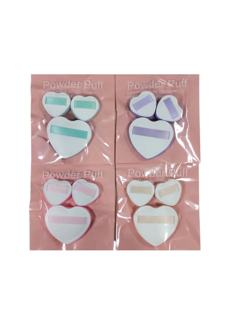 GMF-Esponjitas de maquillaje corazón ( Ht-2373/ 3733)