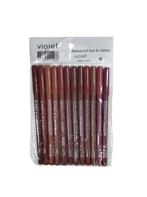 GMF-DELINEADOR DE LABIOS & OJOS WATERPROOF VIOLET (COD. 111466)