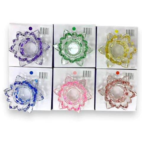 GMF-VASO DE VIDRO FLOR DE LOTO COD.44753