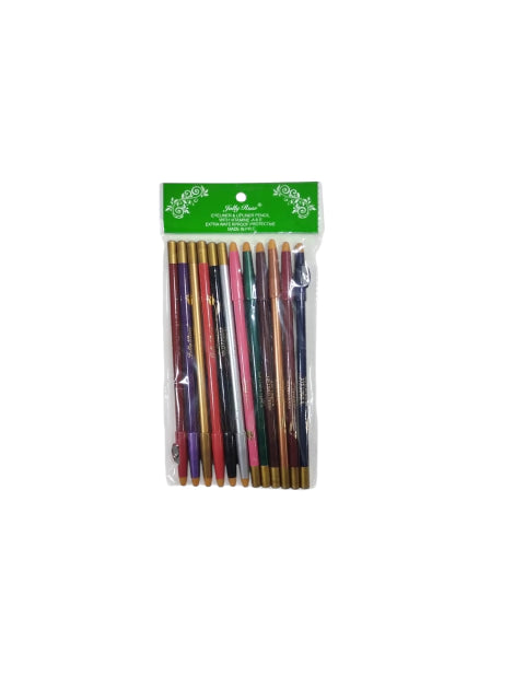 LAPIZ DELINEADOR DE OJOS Y LABIOS X12 UNIDADES JULLY ROSE (COD. 50027)