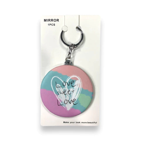 GMF-ESPEJO + LLAVERO LOVE COD.35882