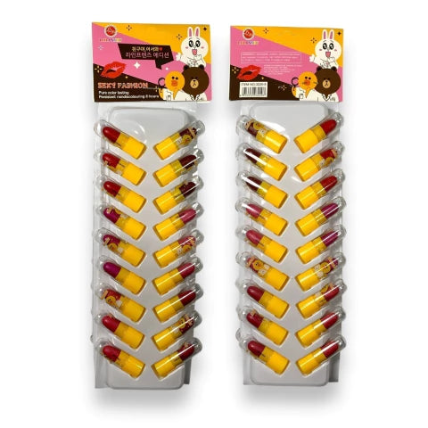 GMF-BLÍSTER LABIAL EN BARRA MINI X36 LIDANXIU COD. 32207