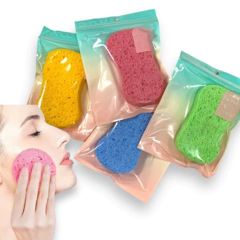 GMF-ESPONJA VEGETAL PARA LIMPIEZA FACIAL QIANLILI COD.11945