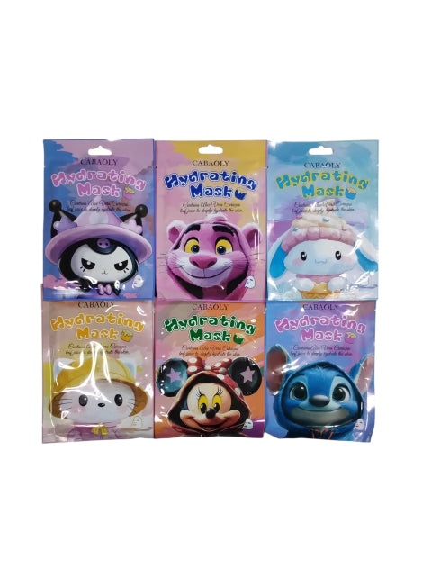 GMF-Mascarillas faciales personajes ( HT-2305/ 85339)