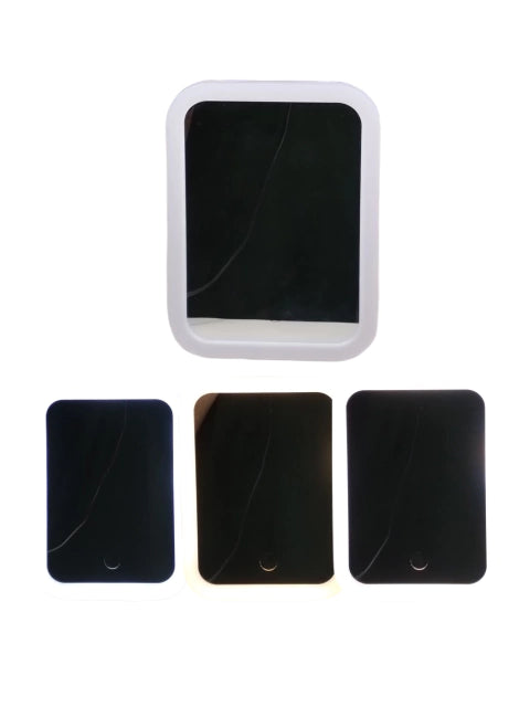 GMF-Espejo con luz recargable ( fría - natural- cálida) (Ht- 2422/ 24222)