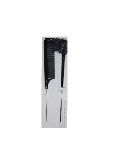 SET DE PEINE X 2 UNIDADES PUNTA METAL (COD. 26229)