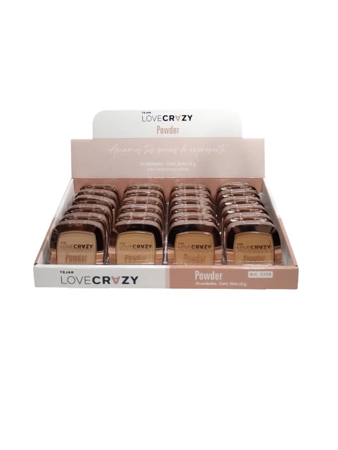 POLVO COMPACTO CON ESPEJO Y APLICADOR TEJAR (COD. 62718)
