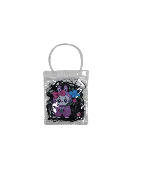GOMITAS DE PELO CARTERA (COD. 26899)