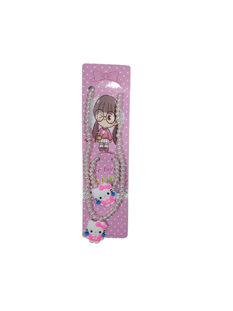 COLLAR + PULSERA HELLO KITTY (COD. 25854)