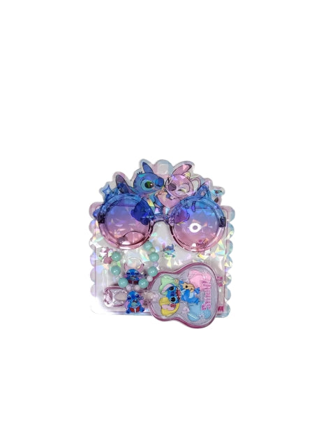 KIT STITCH (ANTEOJOS, PULSERA+ PALETA DE SOMBRA) (COD. 55721)