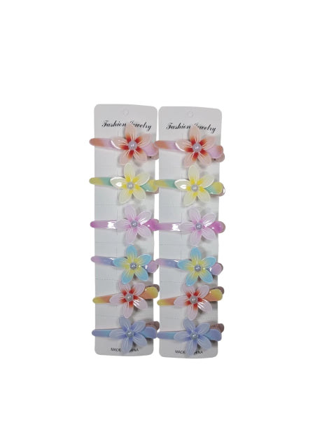 HEBILLA FLOR X 12 UNIDADES ( COD. 26605)