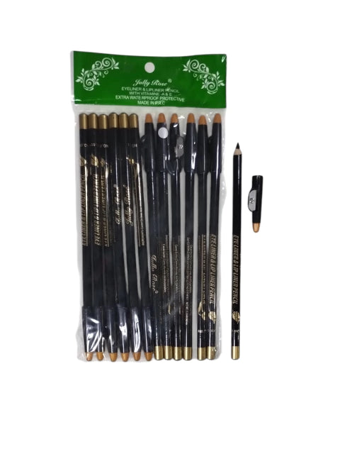 GMF-Delineador de ojos X 12 Jully Rose ( ht- 1836/ 0027)