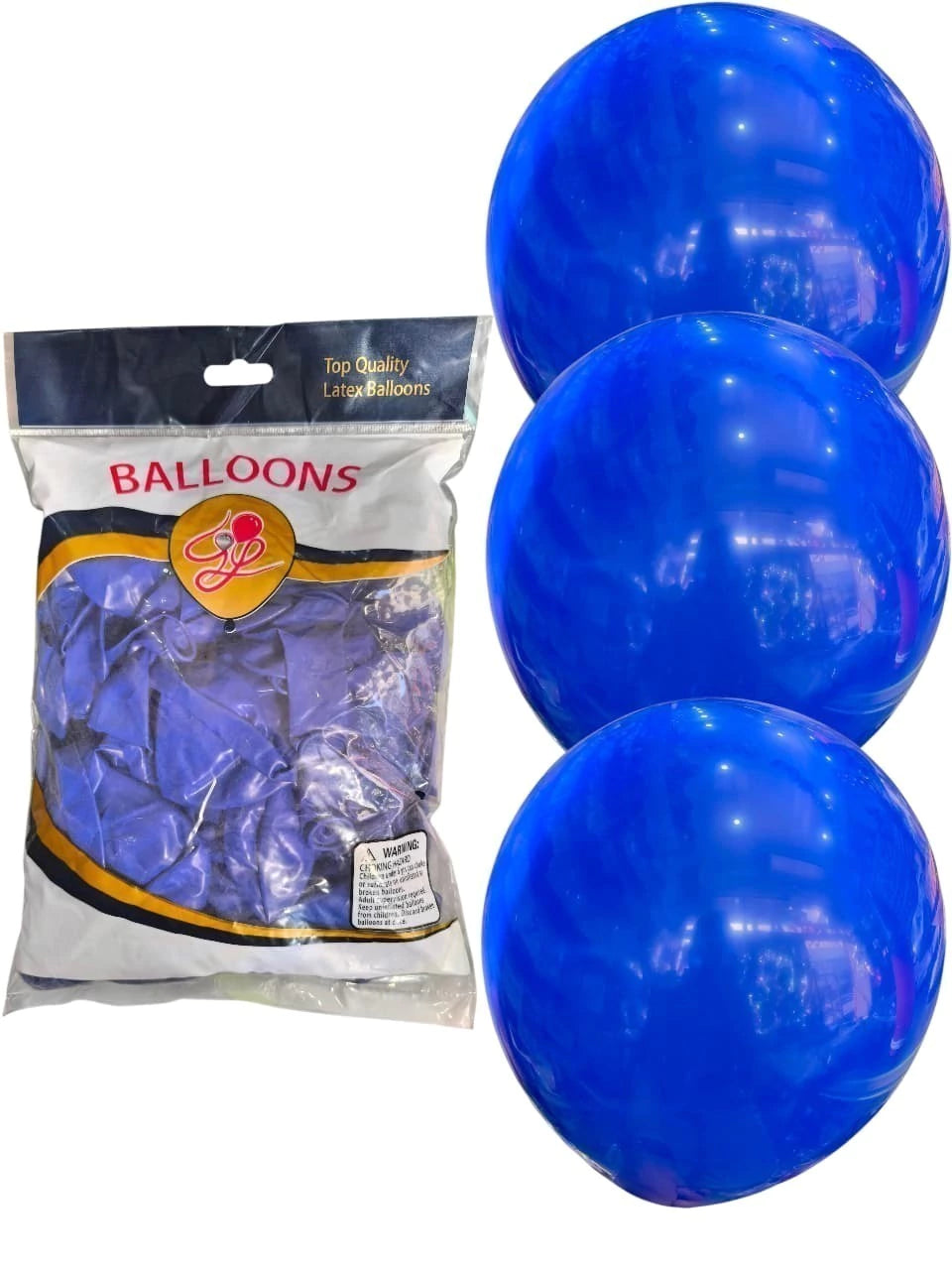 CL3-PACK DE GLOBOS LATEX DE 12 PULGADAS DE 100 UNIDADES