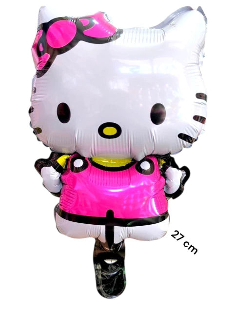 GLOBO SILUETA HELLO KITTY 27 CM X50 PCS