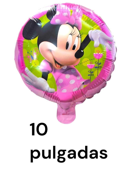 GLOBO MINNIE DE 10 PULGADAS X50 PCS