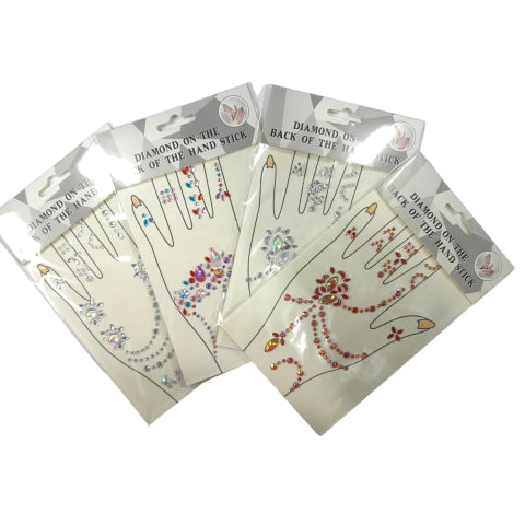 GMF-STRASS/GEMAS AUTOADHESIVAS PARA LAS MANOS COD. HT-850