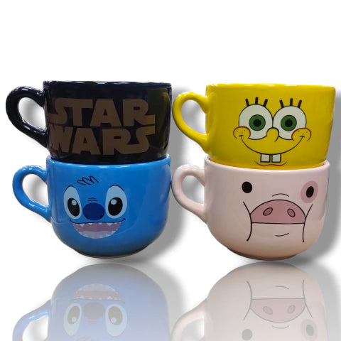 GMF-TAZON DE CERÁMICA DE PERSONAJES COD.A562