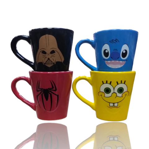 GMF-TAZA CERÁMICA PERSONAJES COD.A156