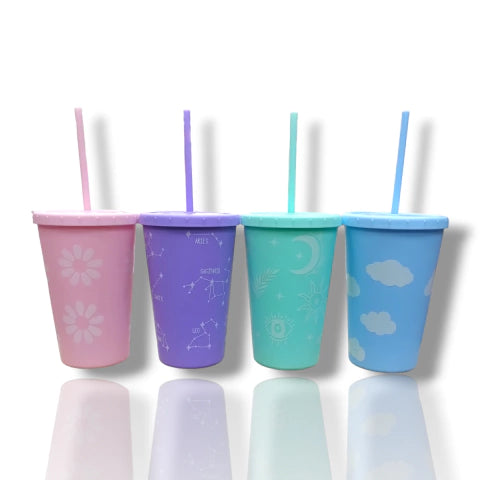 GMF-VASO PLÁSTICO C/SORBETE COD.A672