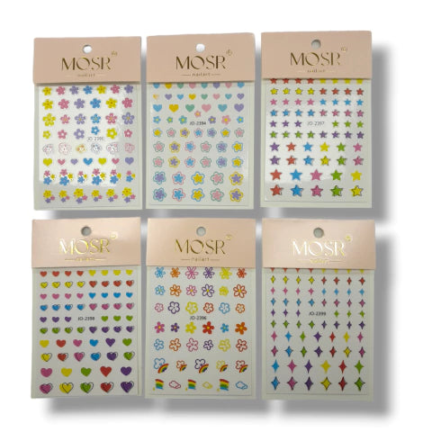 GMF-STICKERS MOSR NAILART COD.99466
