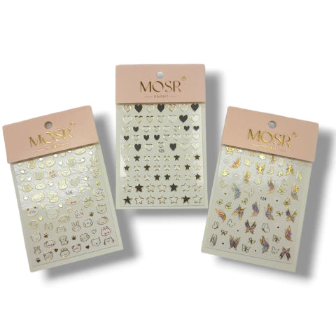 GMF-STICKERS MOSR NAILART COD.99442