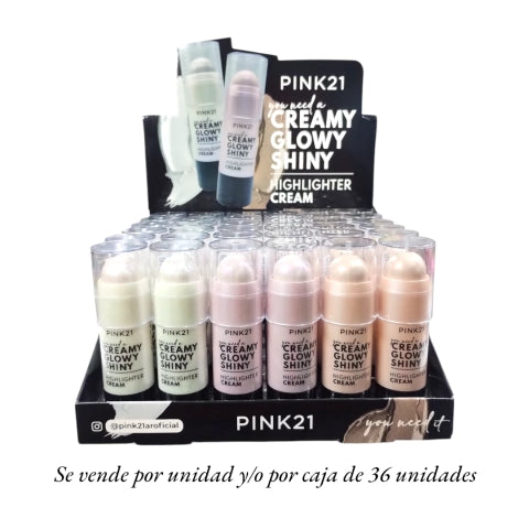 GMF-ILUMINADOR EN CREMA PINK 21 (COD.56555/ Cs 3471)