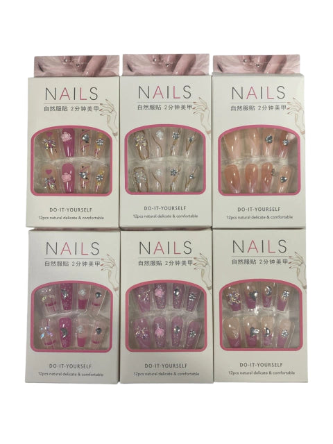 GMF-UÑAS POSTIZAS STILETO NAILS COD.00482