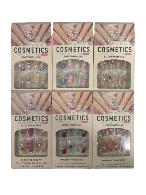 GMF-UÑAS POSTIZAS STILETO COSMETICS COD.00468