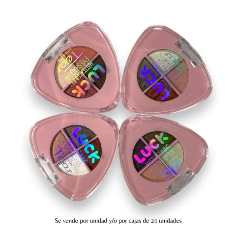 GMF-SET DE SOMBRAS MATTE&amp;SHINNING LUCK TEJAR COD.92471