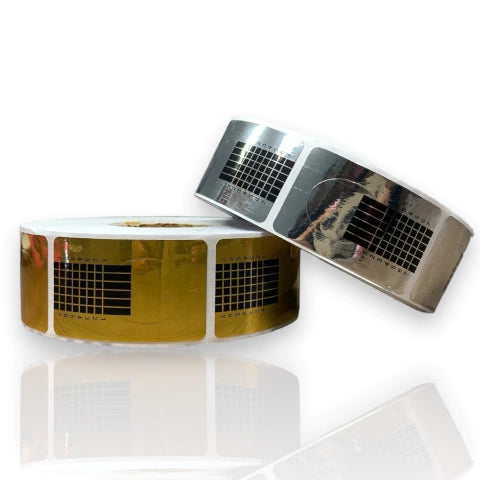 GMF金/银指甲模具500片装