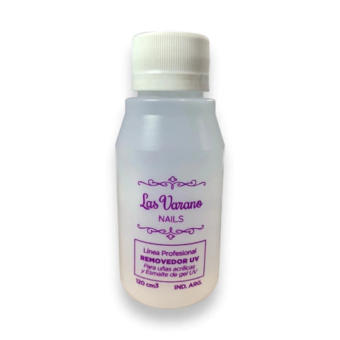 GMF-REMOVEDOR DE ESMALTES Y UÑAS 120ML LAS VARANOS COD.R120