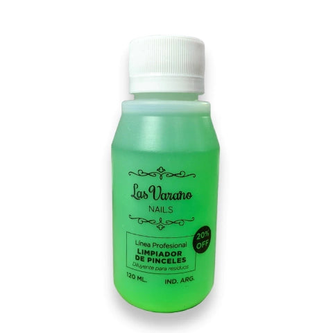 GMF-DILUYENTE/LIMPIADOR DE PINCELES 120ML LAS VARANOS COD.LP120