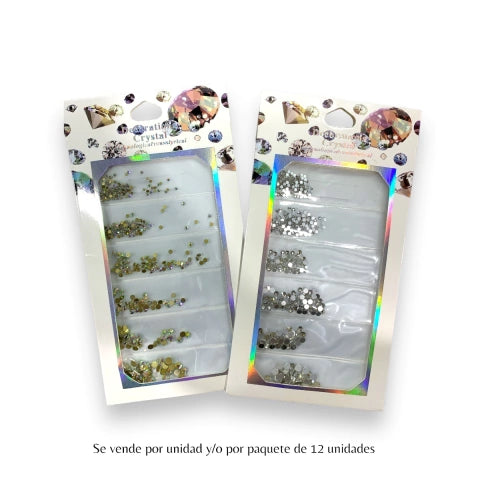 GMF-STRASS/GEMAS PARA UÑAS DECORATIONS CRYSTAL