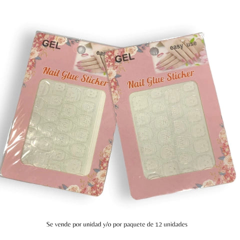GMF-PEGAMENTO AUTOADHESIVO PARA UÑAS NAIL GLUE STICKER COD.10252