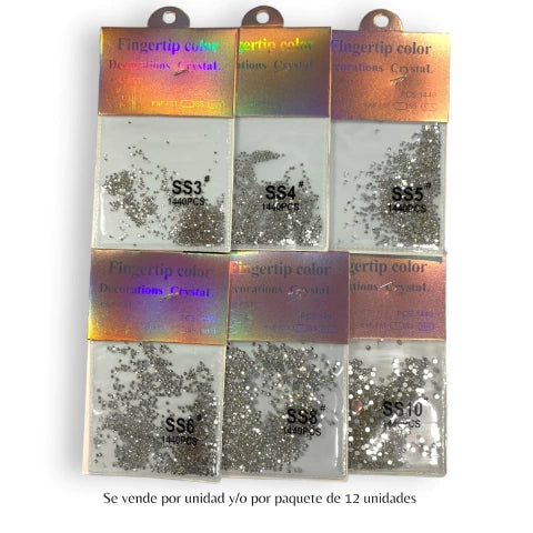 GMF-STRASS/GEMA PARA UÑAS FINGERTIP COLOR COD.69732