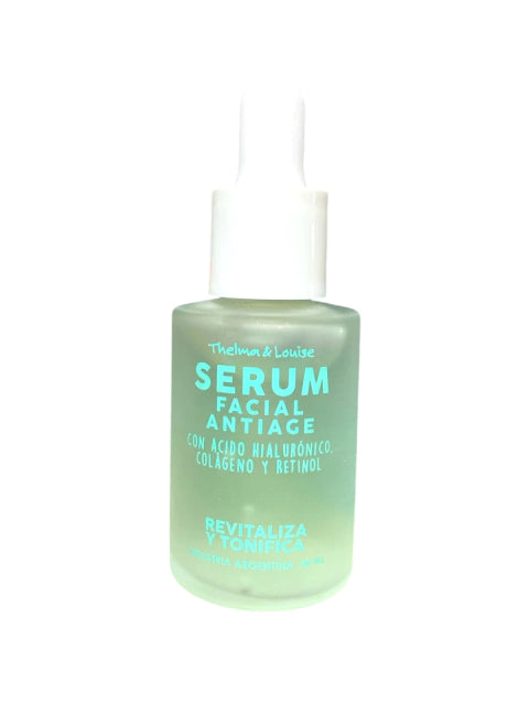 GMF-SERUM FACIAL ANTIAGE CON ÁCIDO HIALURONICO COLAGENO Y RETINOL REVITALIZA Y TONIFICA