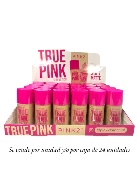 GMF-BASE DE MAQUILLAJE LIQUIDA TRUE PINK COD.85524 : CS5992