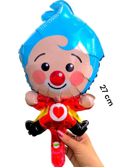 GLOBO SILUETA PLIM PLIM DE 27 CM X50 PCS