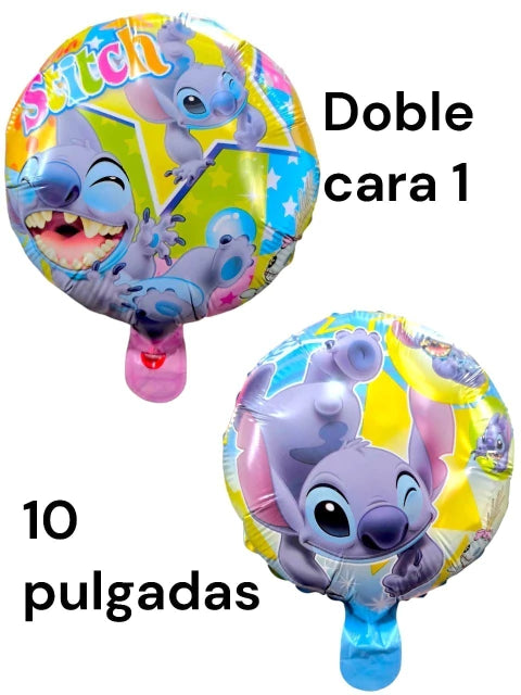 GLOBO STICH REDONDO DE 10 PULGADAS X50 PC