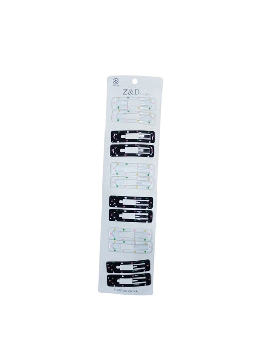 Tira de hebillas cuadradas X 12 (COD. 33767/HT- 3376)