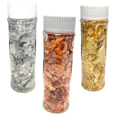 CL3-LAMINAS DE ORO ( NO COMESTIBLE ) 3 COLORES