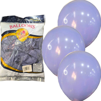 CL3-PACK DE GLOBOS LATEX DE 12 PULGADAS DE 100 UNIDADES